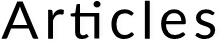 Articles